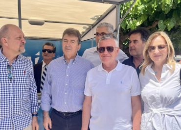 Περιοδεία στην Αχαία στη διάρκεια της επίσκεψης του πρώην Υπουργού Μιχάλη Χρυσοχοίδη